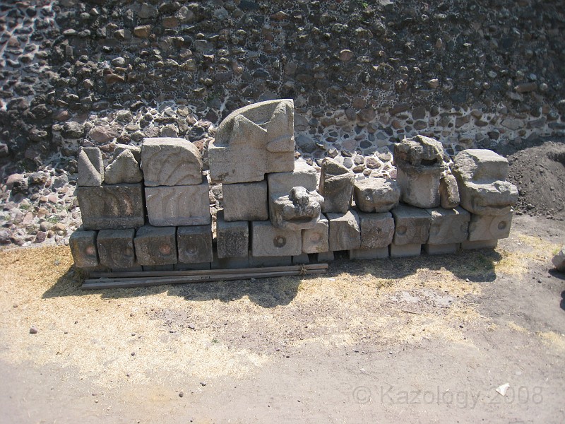 Mexico Pyramids - Mexico City 2009 0595.jpg - A trip to the Teotihuacan area of Mexico to visit the pyramids. A vast complex and a great climb to the top. This was followed by lunch in a cave, then a visit to the historical center of Mexico City. March 2009.